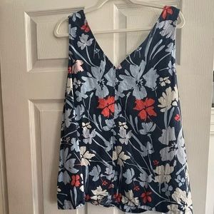 🟣2 for $10 bundle! Linen V-Neck Sleeveless Top